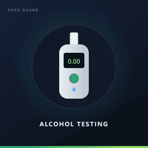 Breathalyser for workplace alcohol testing