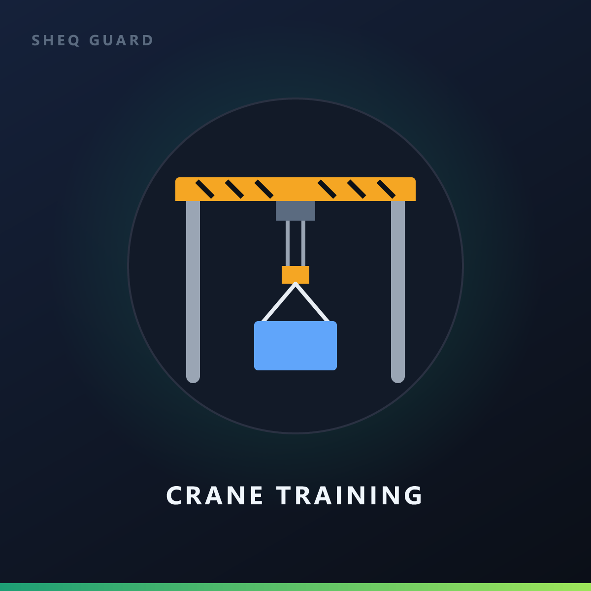 Crane operator training