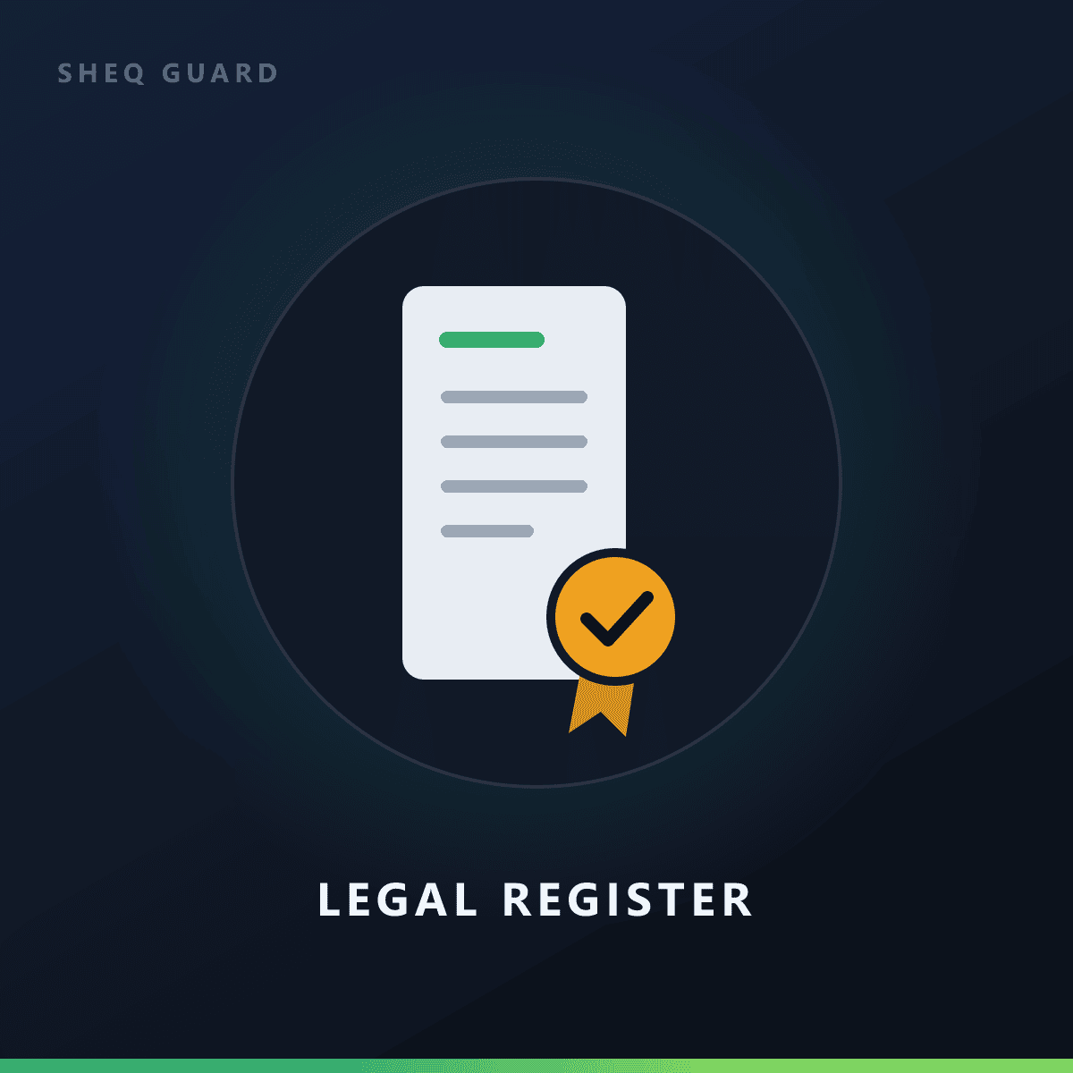 Legal register document